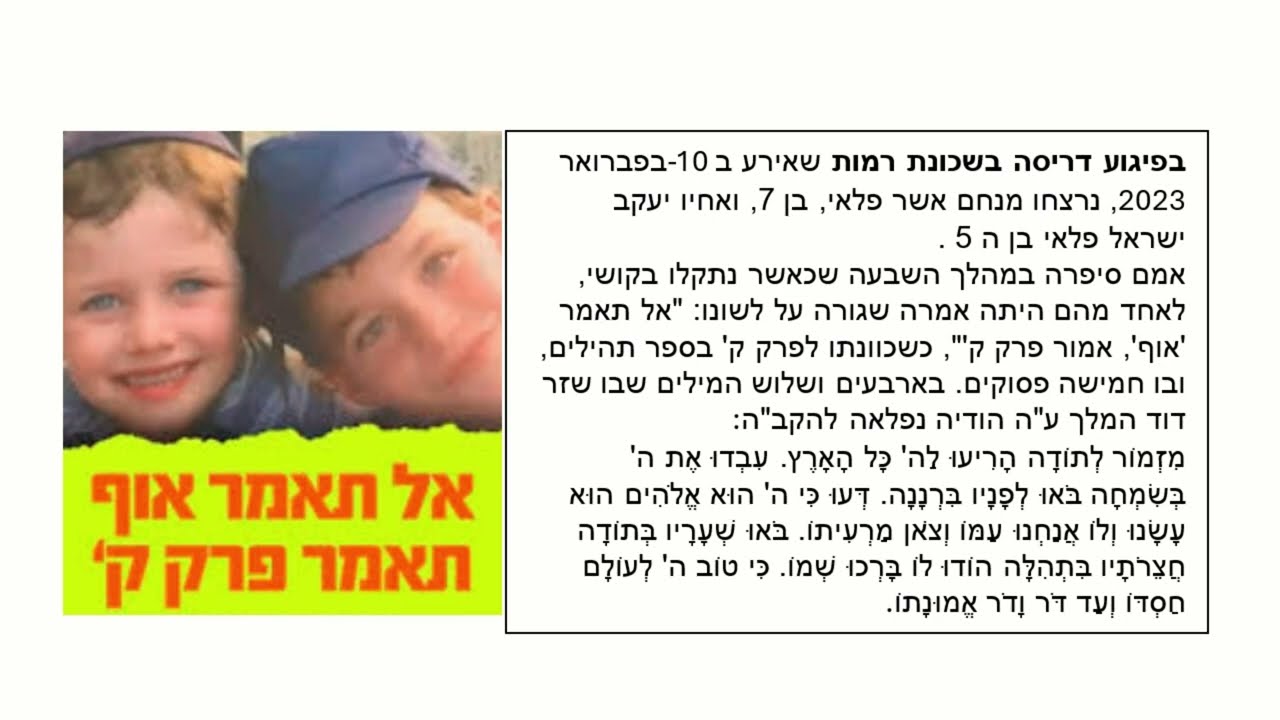 Read more about the article דף טו